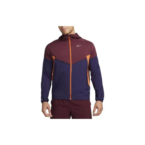 Nike Jackets Men Burgundy