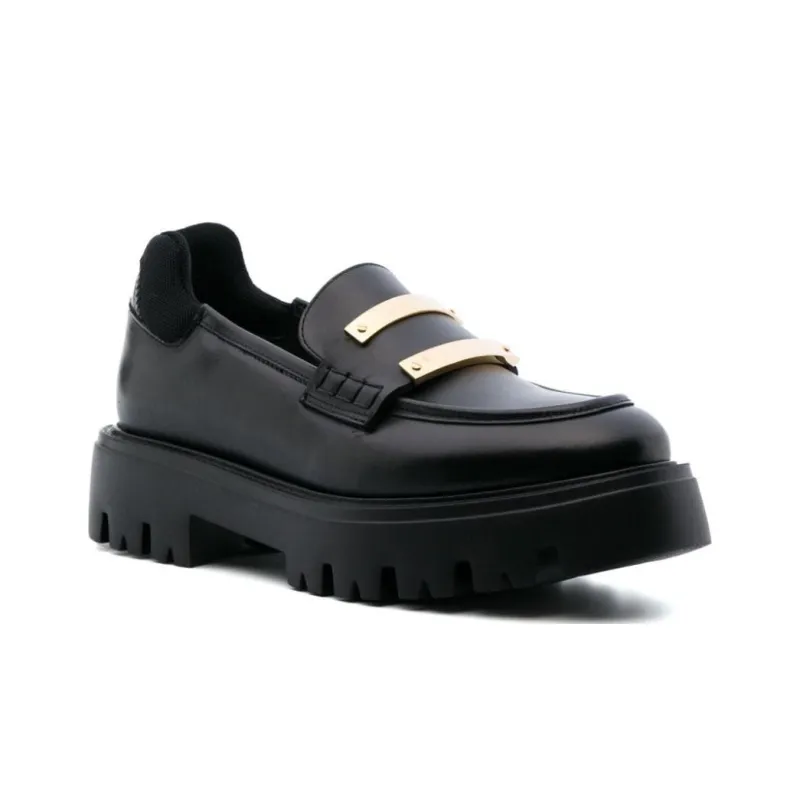 Nº21 45mm Logo-plaque Chunky-sole Loafers-2