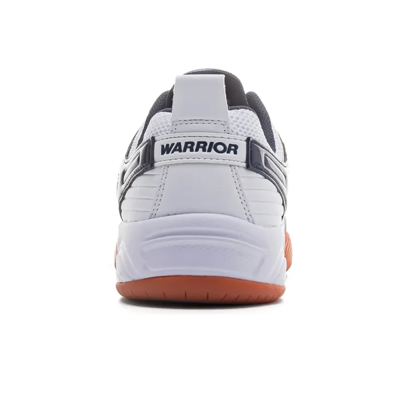 Warrior Shock Absorbers Slip Resistant, Abrasion Resistant, Lightweight Low Top Training Shoes Unisex Blue White-3