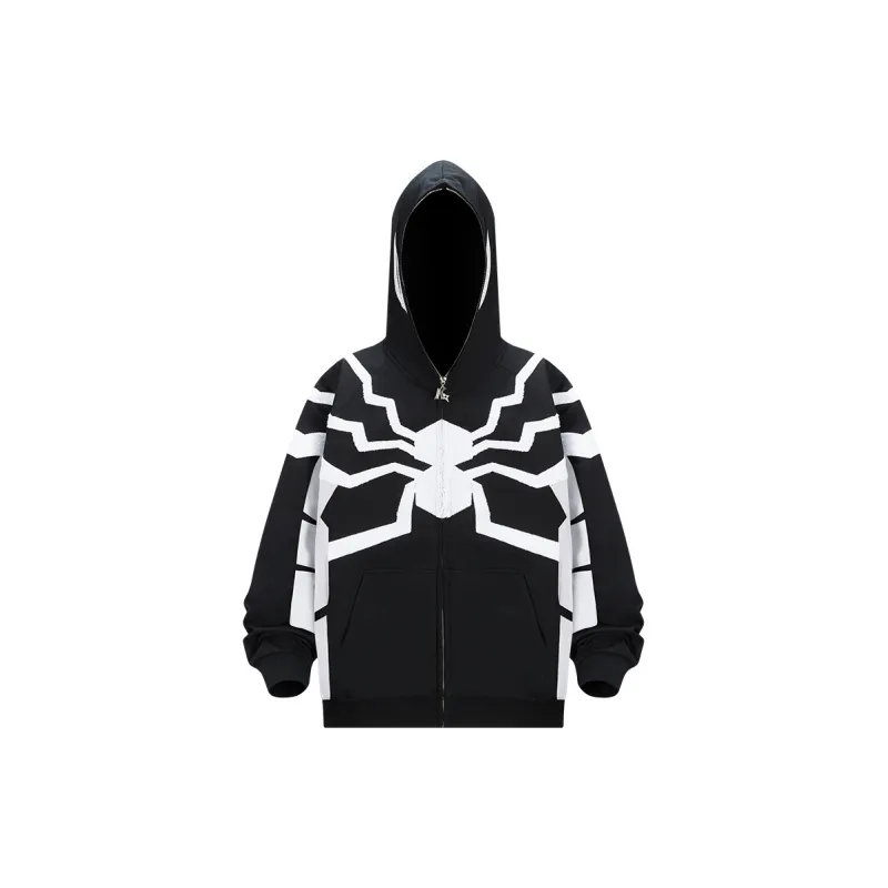 KAKAZZY Sweatshirts Unisex Black-1