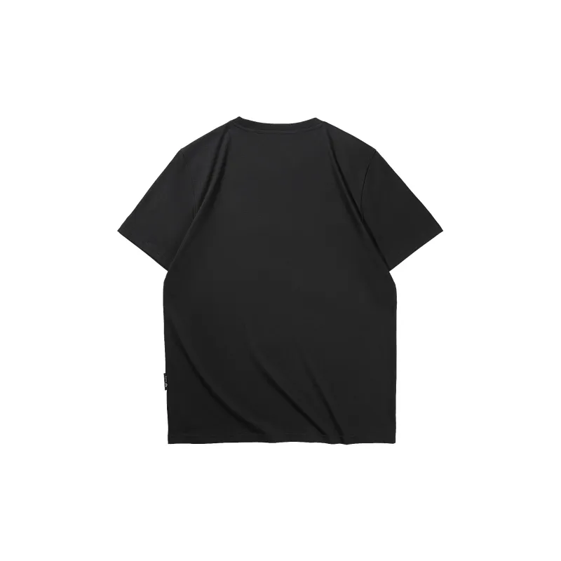 HLA T Shirts Men Antibacterial, Cooling Black Pattern 21-1