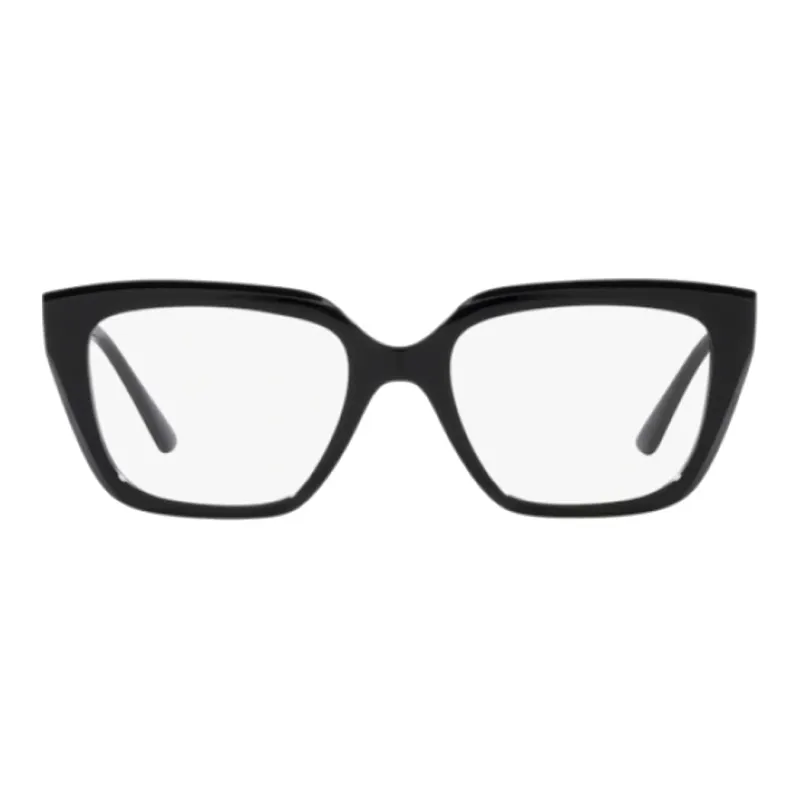 VOGUE Plastic Irregular Shape Sunglasses Women's Black-1