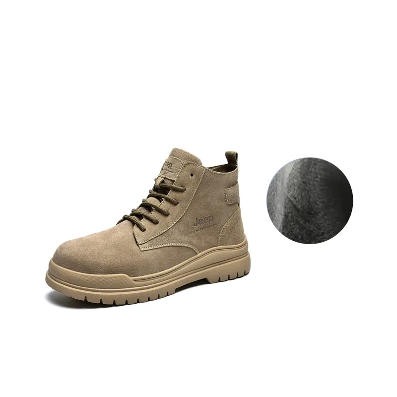 Jeep Short Martin Boot Men's Camel-1