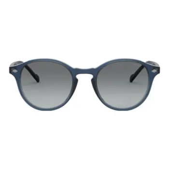VOGUE Acetate Round Eyeglass Frames Men's Blue