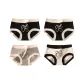 4 Pack (Gray+White+Black+Black)