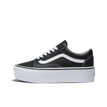 Vans Old Skool Stackform Shoes 'Black White' Women's