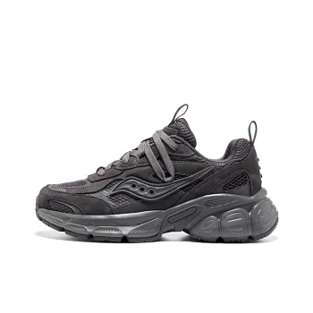 Saucony 2K CAVALRY Slip Resistant Cushioning Low Top Casual Running Shoes Unisex Dark Gray