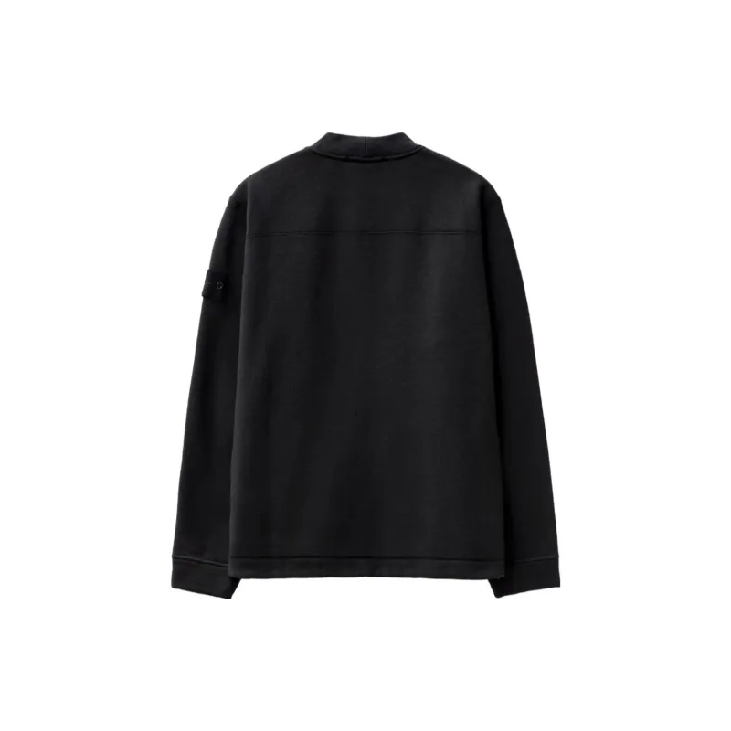 STONE ISLAND Signature Compass motif Jersey Sweatshirt-1