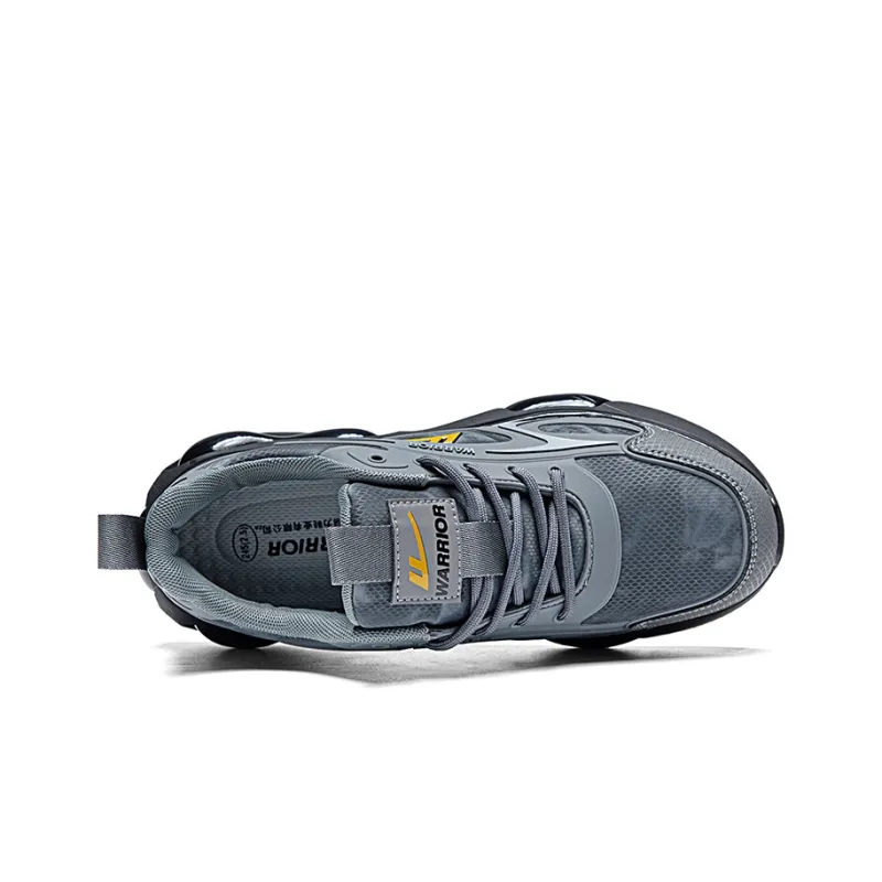 Warrior Warrior Wear resistant And Lightweight Low Top Running Shoes Men's Gray-2