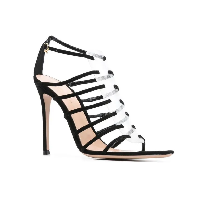 GIANVITO ROSSI Ribbon 105mm Strappy Sandals-2
