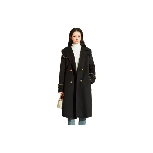 PUELLA Coats Women's Black