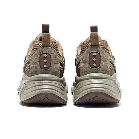 Saucony 2K CAVALRY Anti Slip Wear Resistant Low Top Casual Running Shoes Unisex Coffee Brown-3