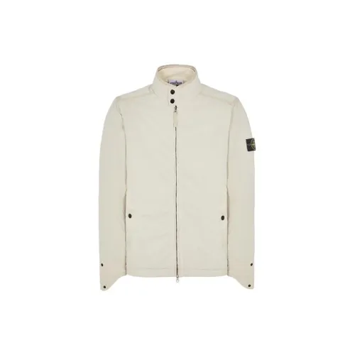 STONE ISLAND Jackets Men White