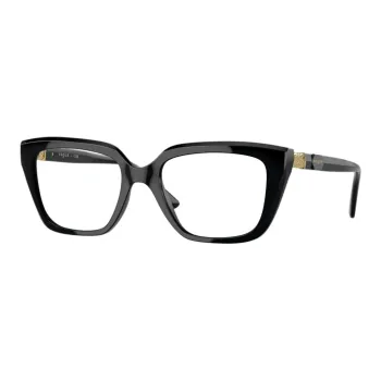 VOGUE Plastic Irregular Shape Sunglasses Women's Black