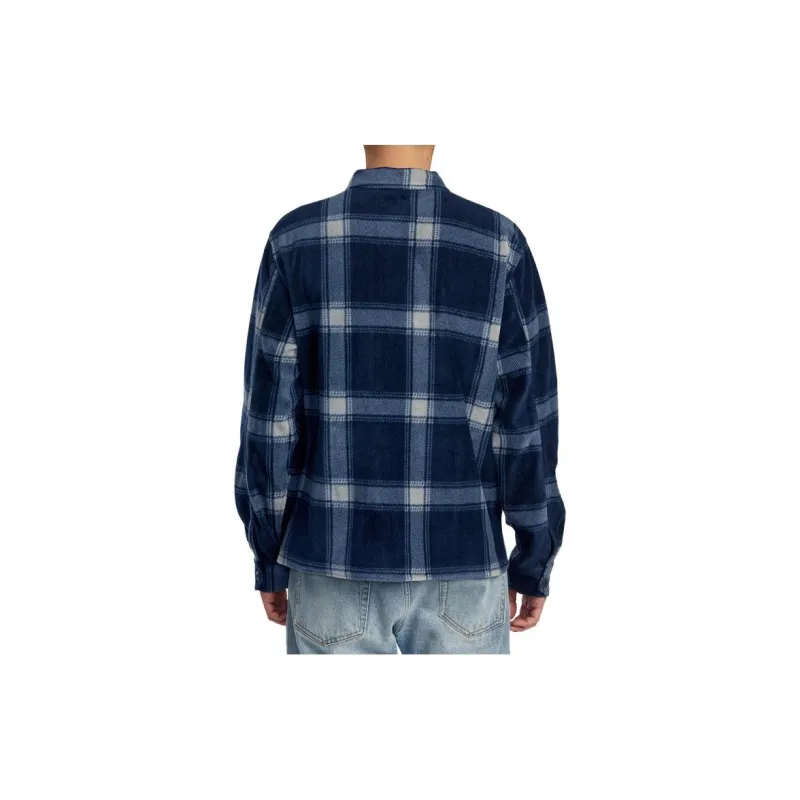 RVCA Shirts Men Garage Blue-1