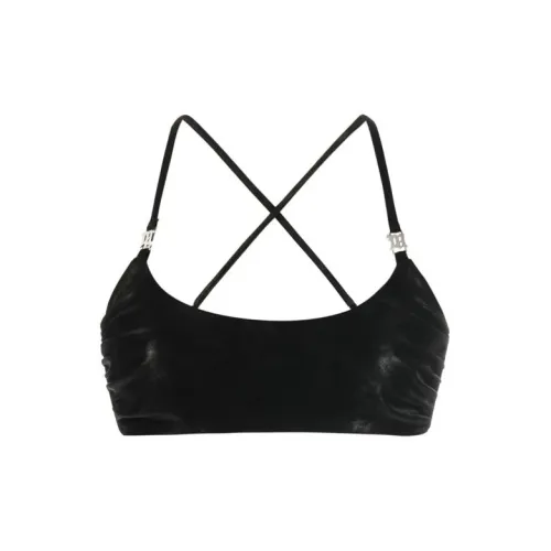 Misbhv Faux-leather Bra Top