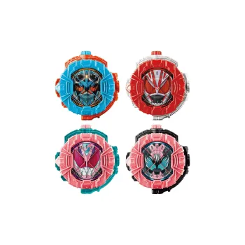 BANDAI DX Kamen Rider ZI O Song Chard+Extreme Fox+Livis Knight Watch Assembled Models