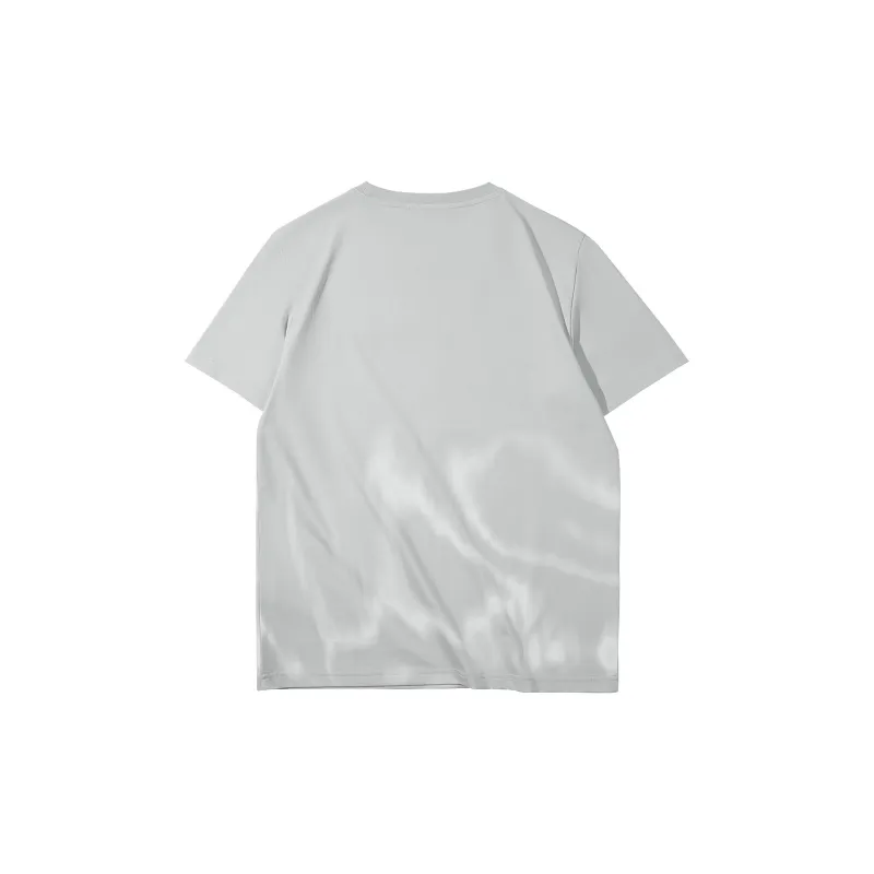 HLA T Shirts Men Beige Apricot Pattern 79-1