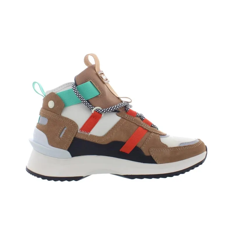 LACOSTE High Top Casual Shoes Women's Umber-1