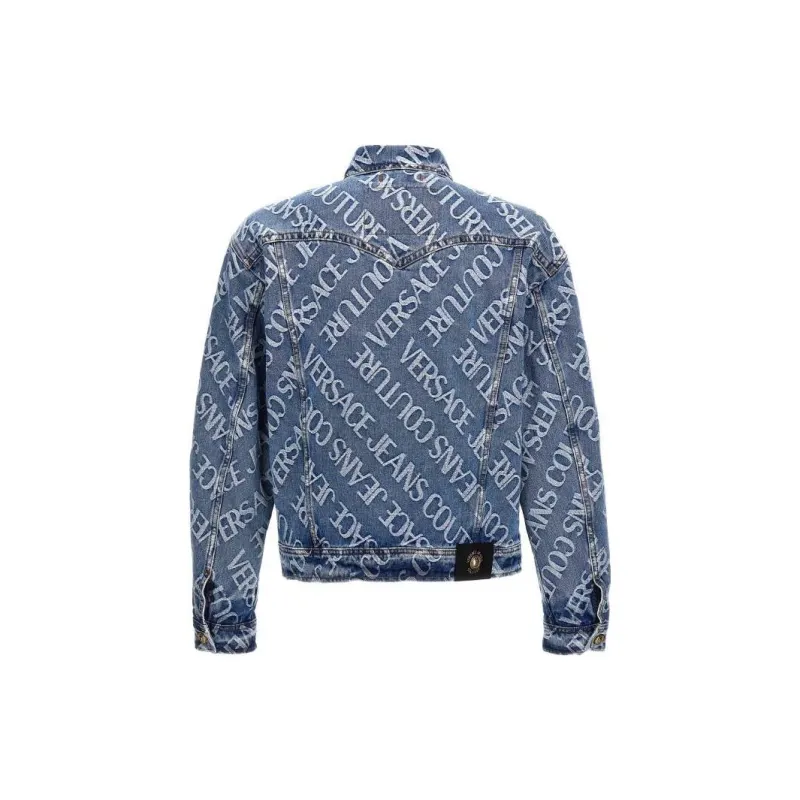 VERSACE JEANS COUTURE Jackets Coats Men's Blue-1