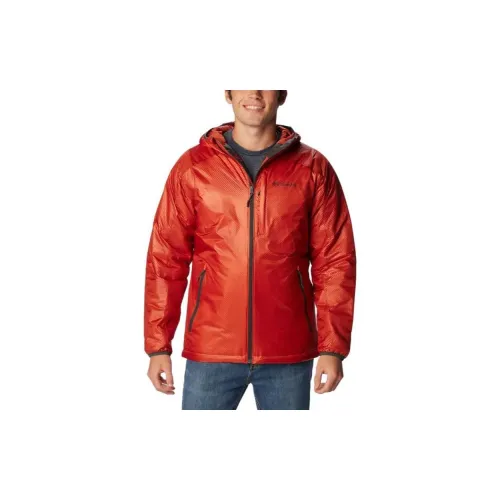 Columbia Double Jackets Men Red