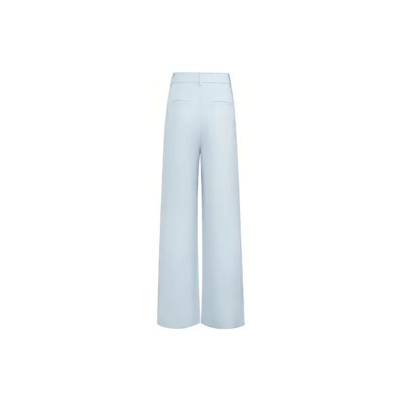 MEIYANG Suit Trousers Women's Light Blue-1
