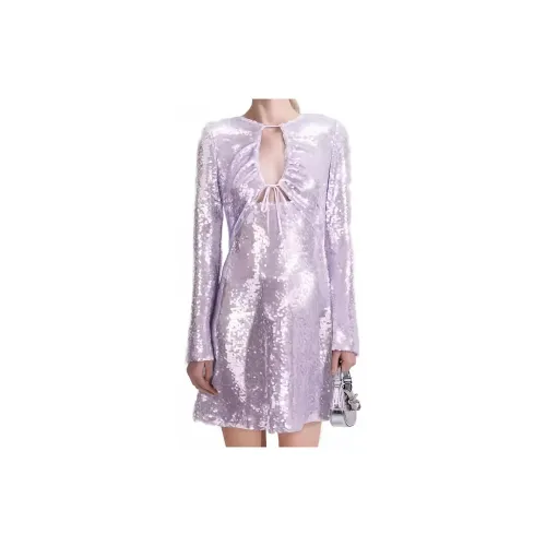 Self-portrait Long-Sleeved Dresses Women's Lilac