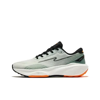 Erke Chip Pop 5.0 SE Cushioning Wear Resistant Low Top Running Shoes Men's Light Gray Green Jet Black