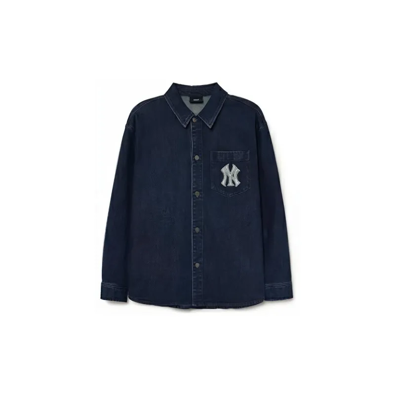 MLB New York Yankees Shirt Unisex Dark Marine Blue-1