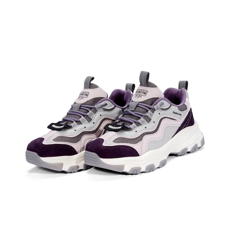 YEARCON Height Increasing Lightweight Low Top Chunky Sneakers Women's-11