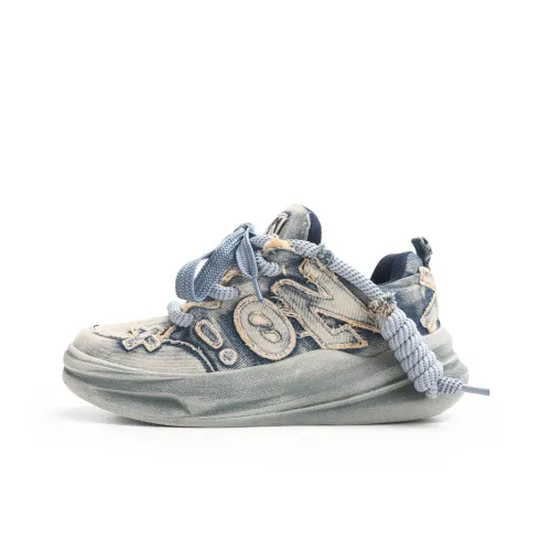 NOCOPY Cushioning Anti Slip And Wear Resistant Height Increasing Low Top Chunky Sneakers Unisex
