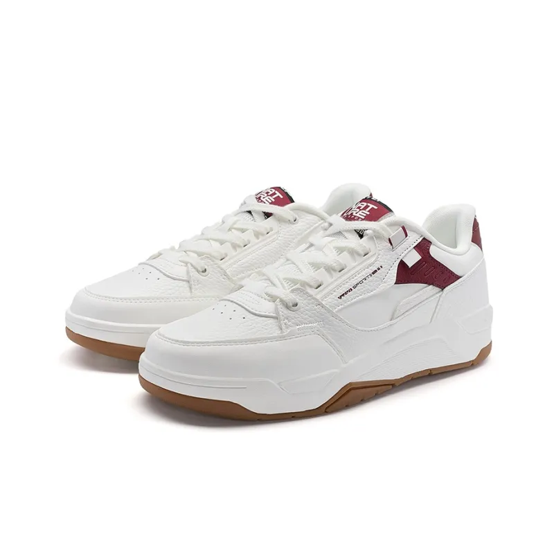 XTEP New Dawn Low-Top Skateboard Shoes Men's Deep Maroon-2