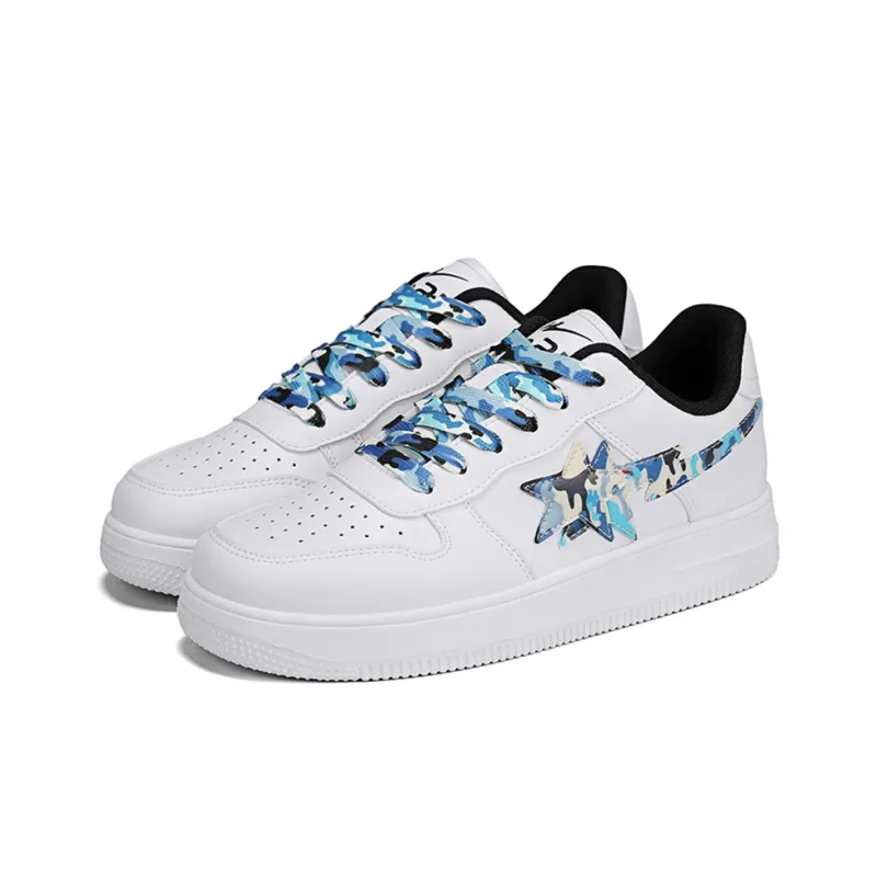 DOUBLE STAR 88 Slip Resistant, Abrasion Resistant, Lightweight, Height Increasing Low Top Skateboard Shoes Unisex-2