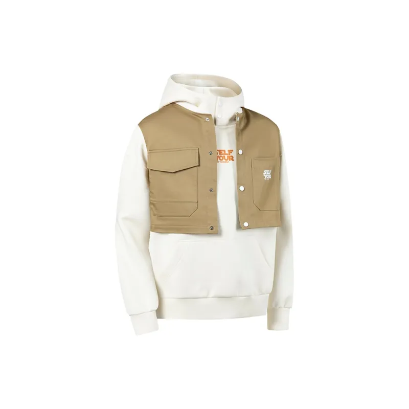 Find Yourself Sweatshirt Sets Unisex Khaki-1