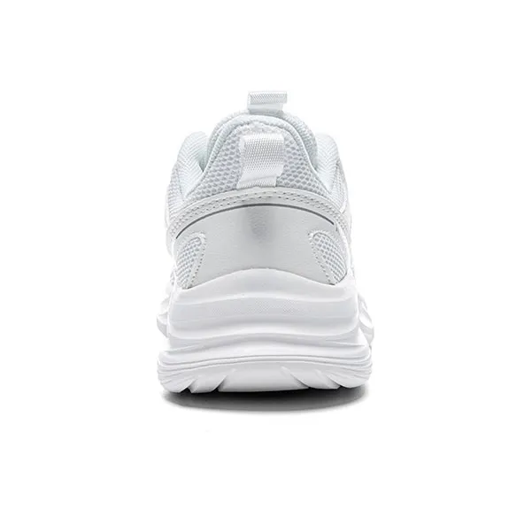 Warrior Warrior Students' Running Shoes Breathable Lightweight Low Top Casual Shoes Unisex White-3