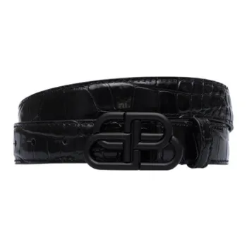 Balenciaga Logo Buckle Belt
