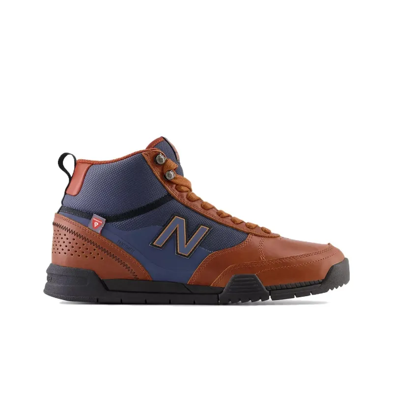 New Balance Numeric 440 Casual Shoes Men High Top Brown-1