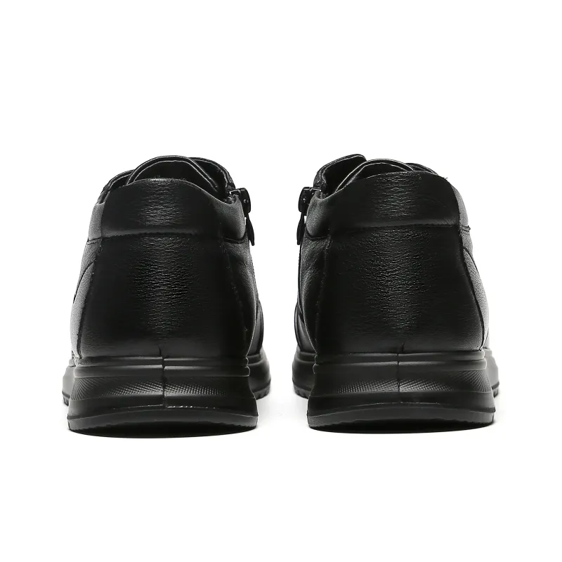 SOBB Dress Shoes Men Low Top Black-3