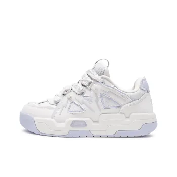 Champion Mix Skate V1 Low Top Skateboard Shoes Women's White Purple