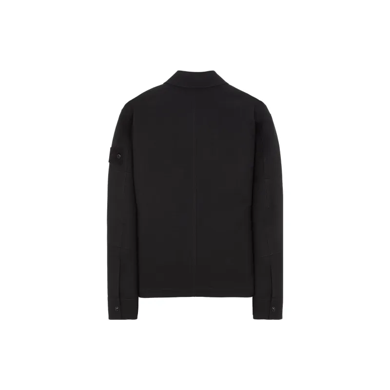 STONE ISLAND Jackets Coats Unisex Black-1