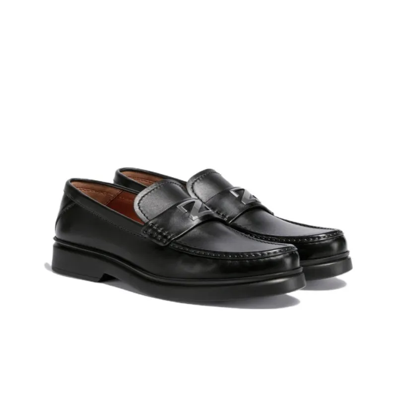 Zegna Genia Loafers Men's Black-2