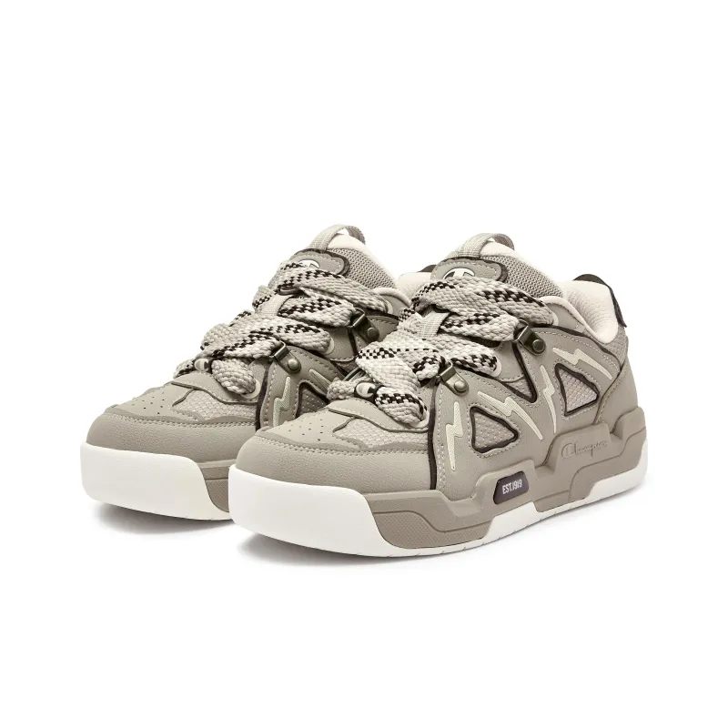 Champion Mix Skate V1 Low Top Skateboard Shoes Men's Brown-2