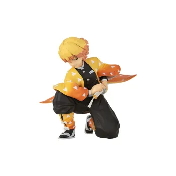 FURYU Demon Slayer Zenitsu Agatsuma Foam Stamping Bonus Gifts 10cm