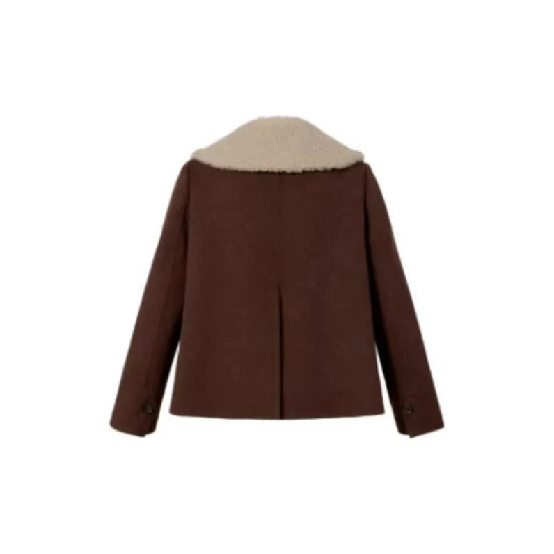 CARVEN FW23 Jackets Coats Women's Brown-1