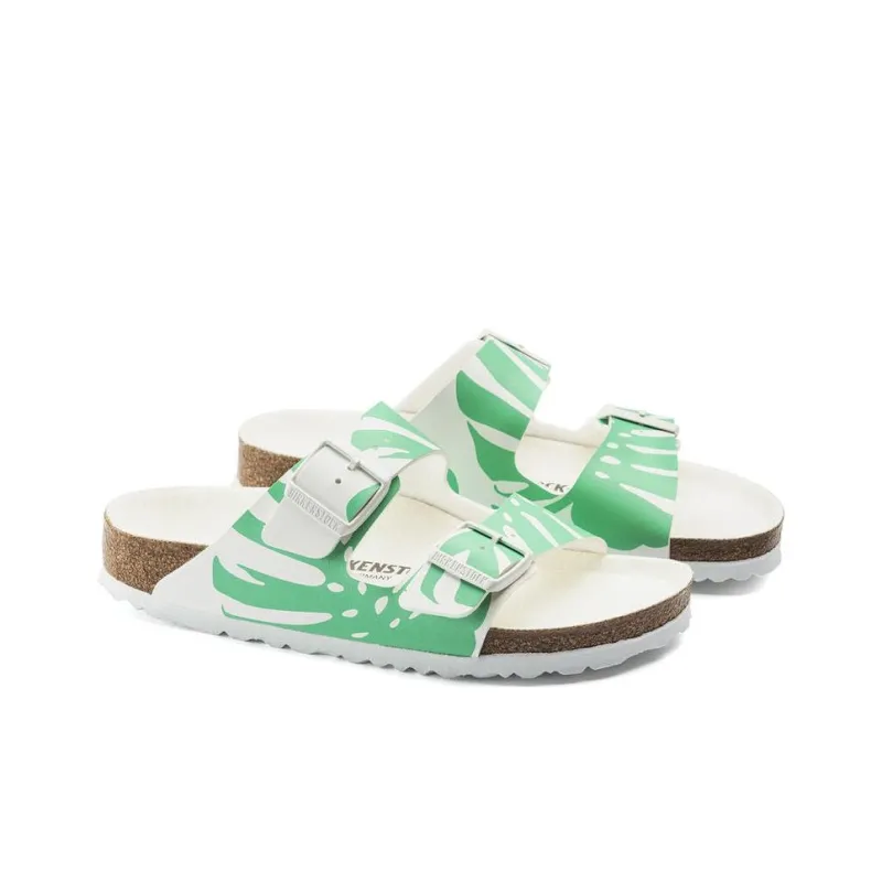 Birkenstock Slide Slippers Women's Light Green-2
