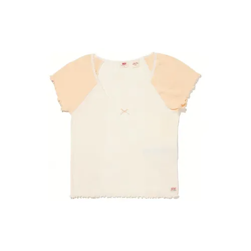 Levis Crop Tops Women's White