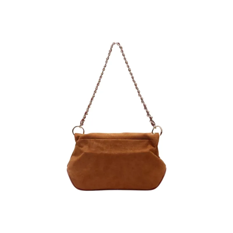 NOMK PU Shoulder Bag Shoulder Bag Hobo Bag Regular Women's Caramel-4