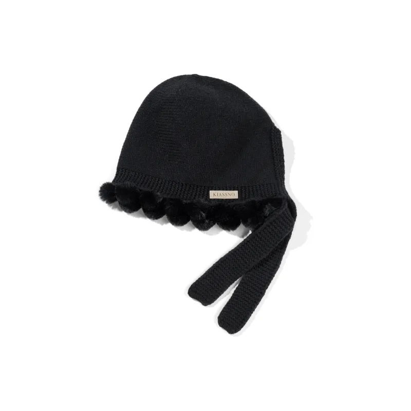 CLARKIA FLOWER Acrylic Trapper Hats Women's-1