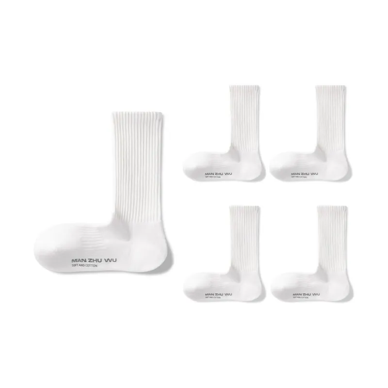B&C.Room Mid Calf Socks Men's 5 Pack-0