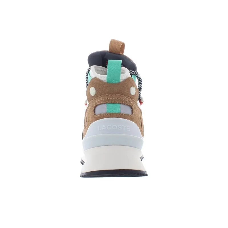 LACOSTE High Top Casual Shoes Women's Umber-2